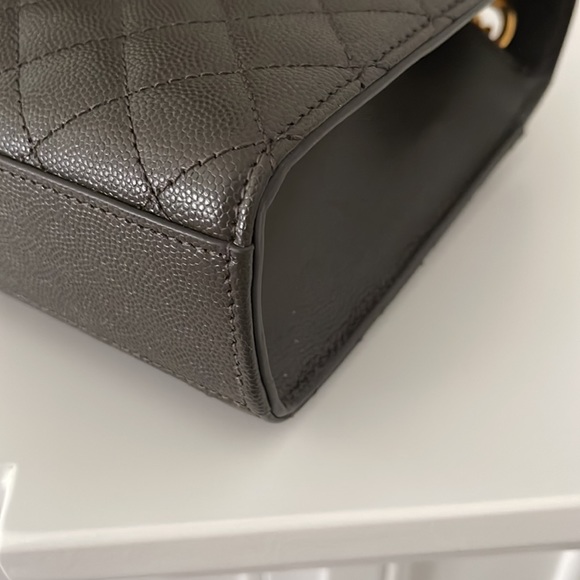 SOLD Saint Laurent YSL Triquilt Envelope Bag Medium - Picture 6 of 12